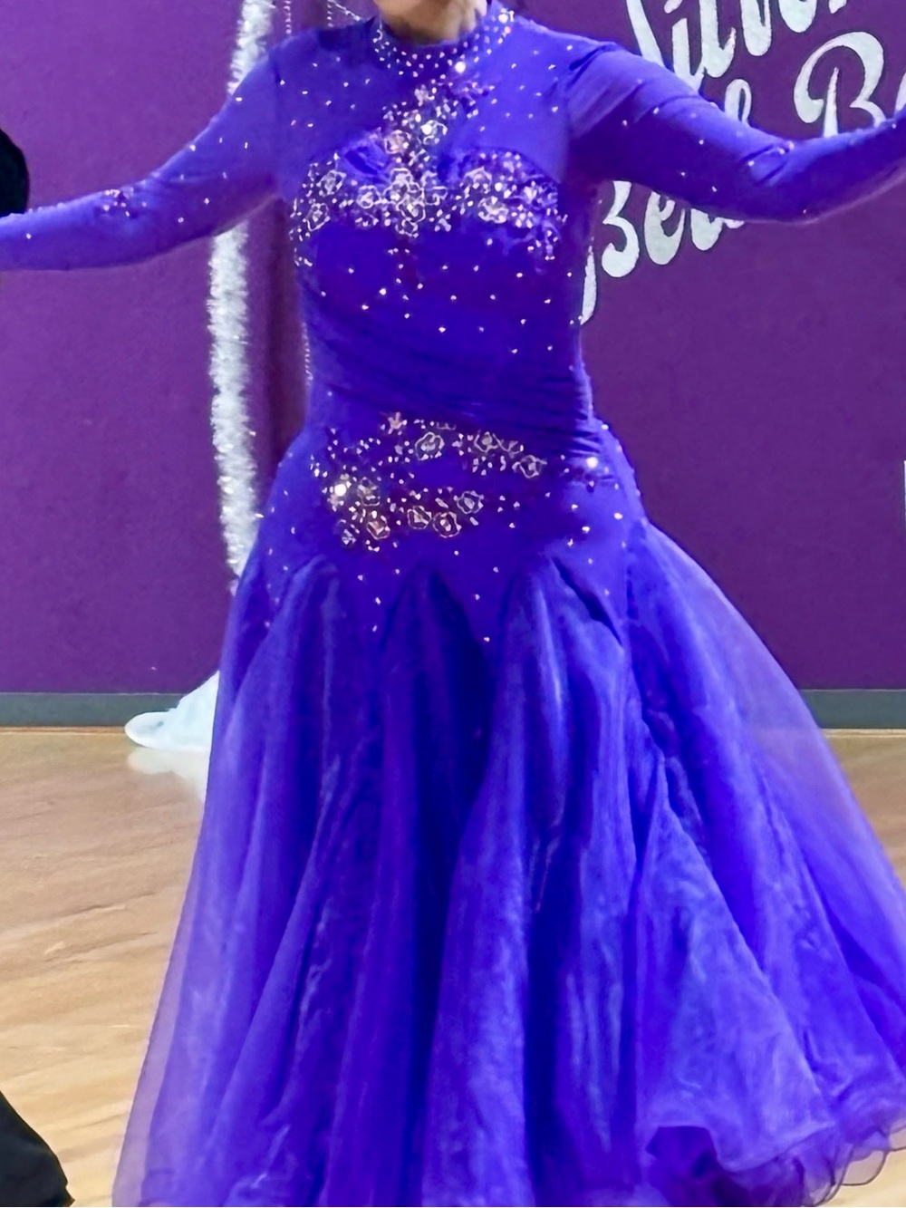 Purple Dance Costume for Kids by